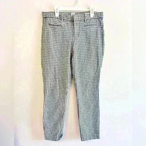 Gap Signature Skinny Stretch Mid Rise Pinstripe Ankle Pants